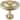 Large Rope Drapery Holdback Medallion