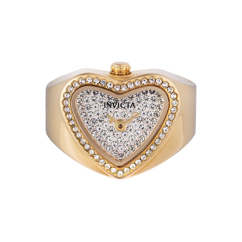 Invicta Women's 49577 Mini Quartz 2 Hand Silver, White Dial Watch - Silver