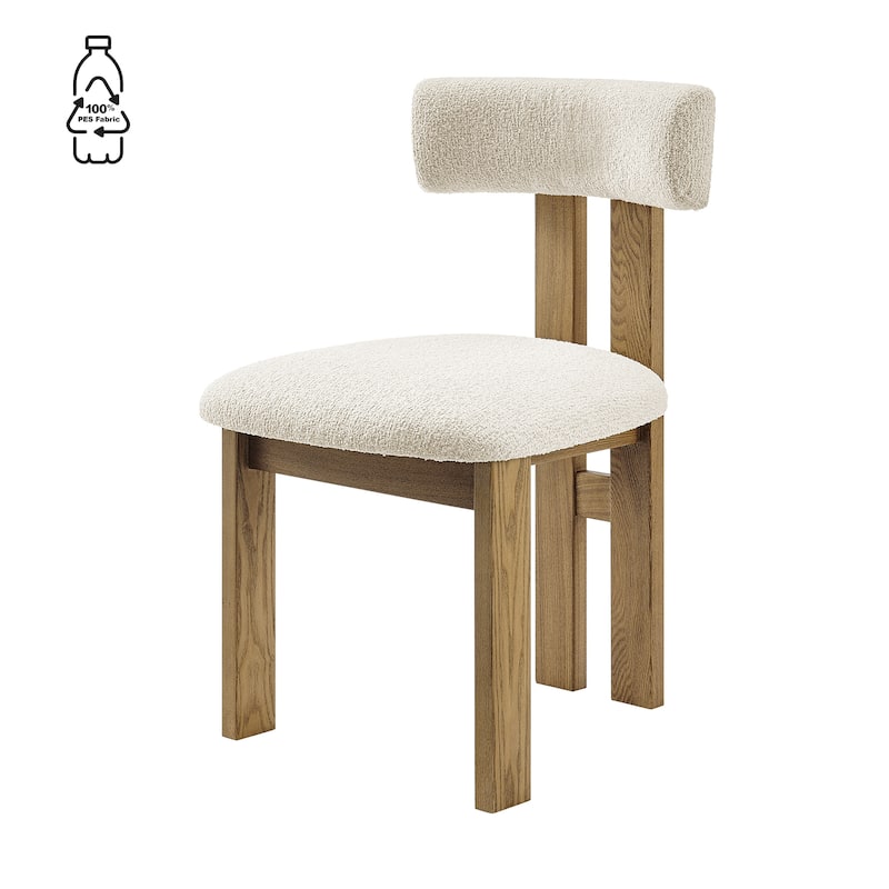NPD Furniture Hailey Dining Side Chair (Set of 2) - Palladian Beige/Fabric