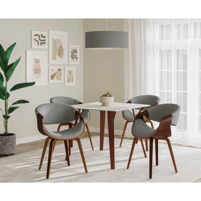 Carson Carrington Sauda Mid-Century Modern Upholstered Chair (Set of 2)