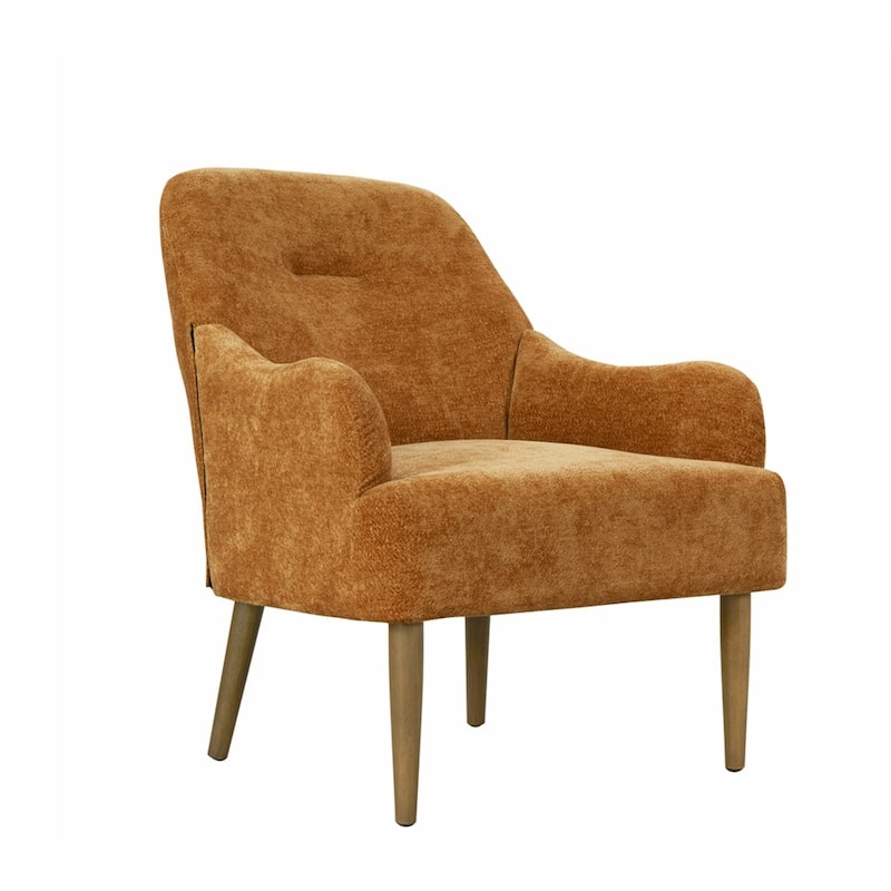 Accent Chair with Wood Legs