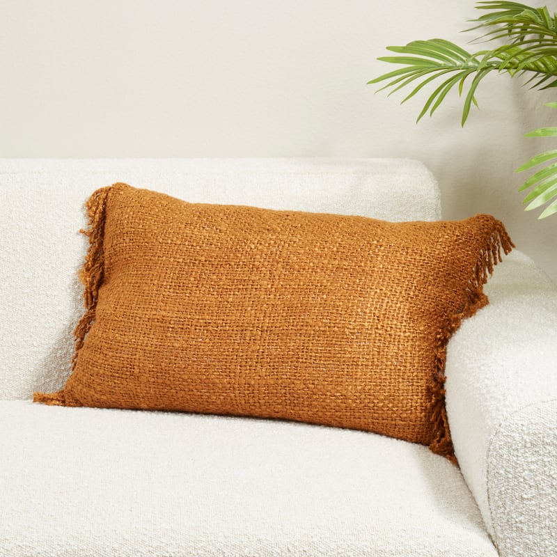 Fringe Throw Pillow