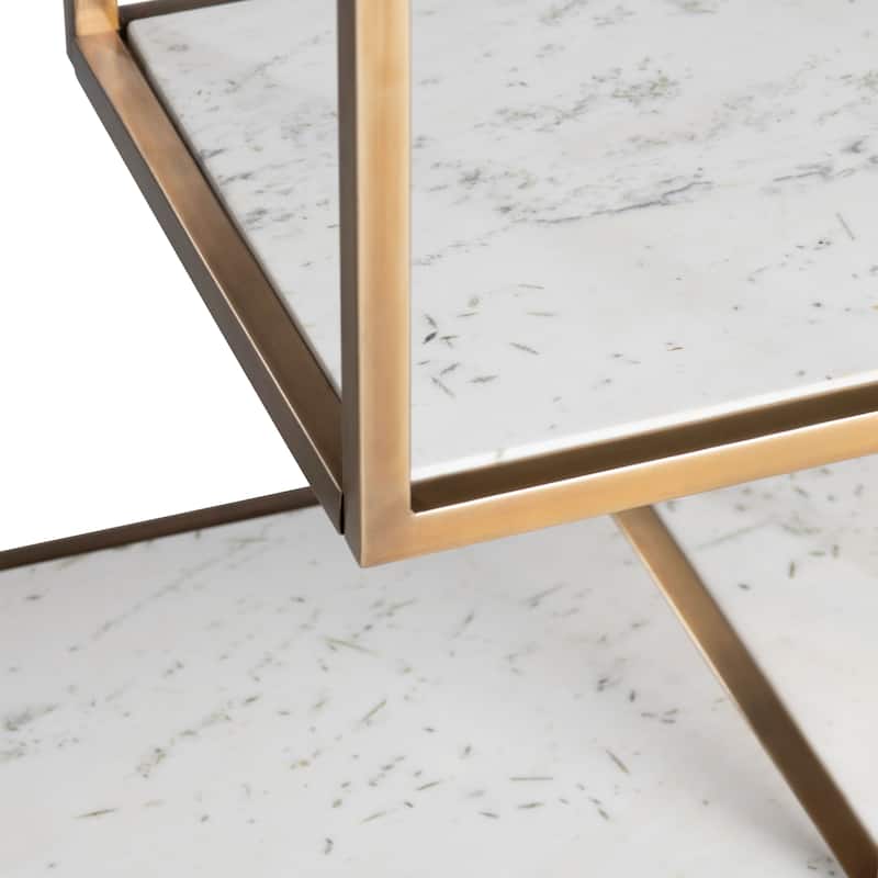 Gatzby 64" Console Table, Brass