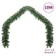 preview thumbnail 3 of 8, vidaXL Christmas Garland with LED Lights 32.8'