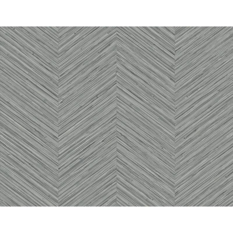 A-Street Prints Apex Grey Weave Wallpaper