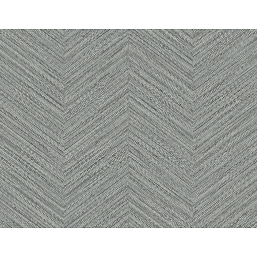 A-Street Prints Apex Grey Weave Wallpaper