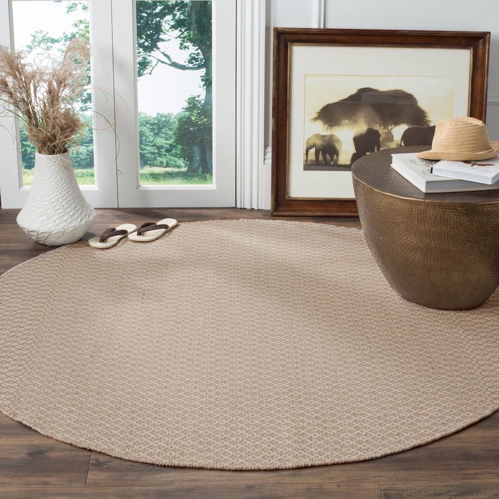 SAFAVIEH, Handmade Flatweave Montauk Odette Cotton Rug