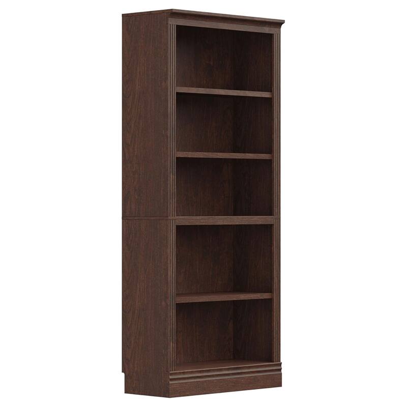 VAUXHILL & CO. Halston Standard Bookcase Adjustable Open Shelving Unit, Cherry - 73.2