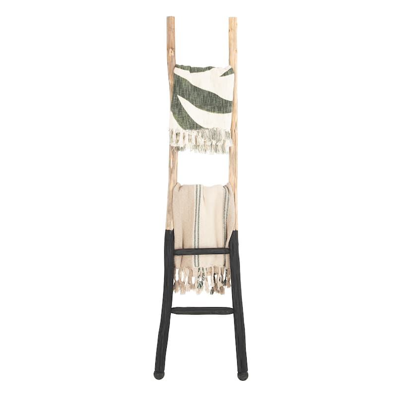 Solid Wood Decorative Blanket Ladder,