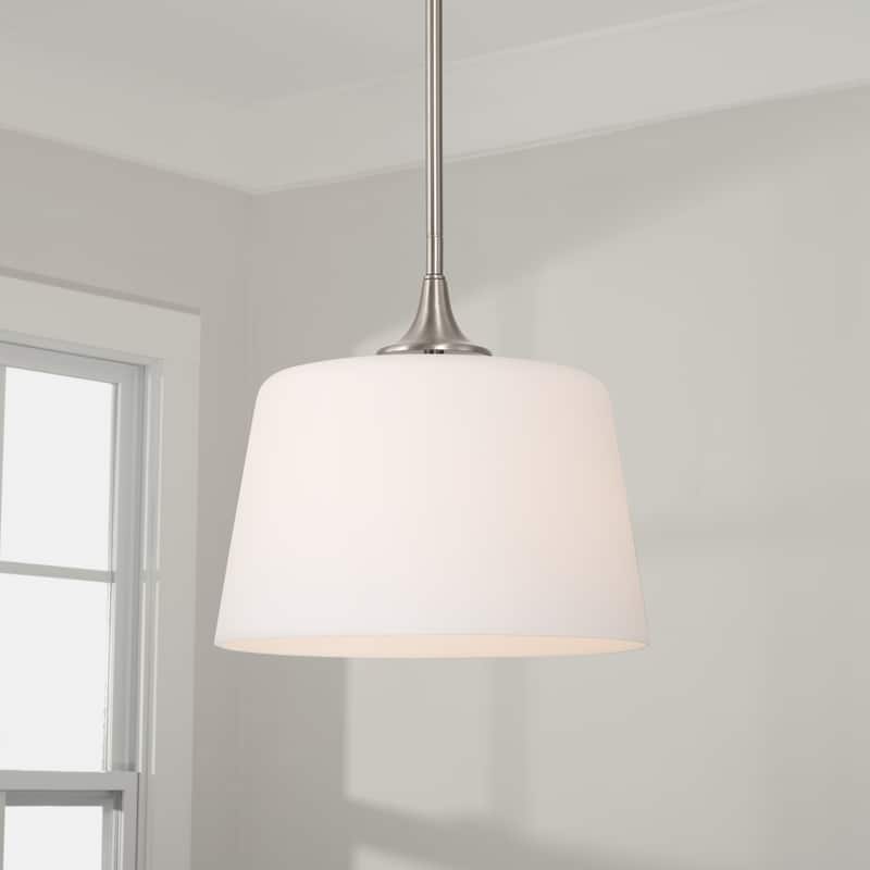 Presley 1-light Convertible Semi-Flush/ Pendant