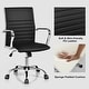 preview thumbnail 13 of 40, Gymax PU Leather Office Chair High Back Conference Task Chair