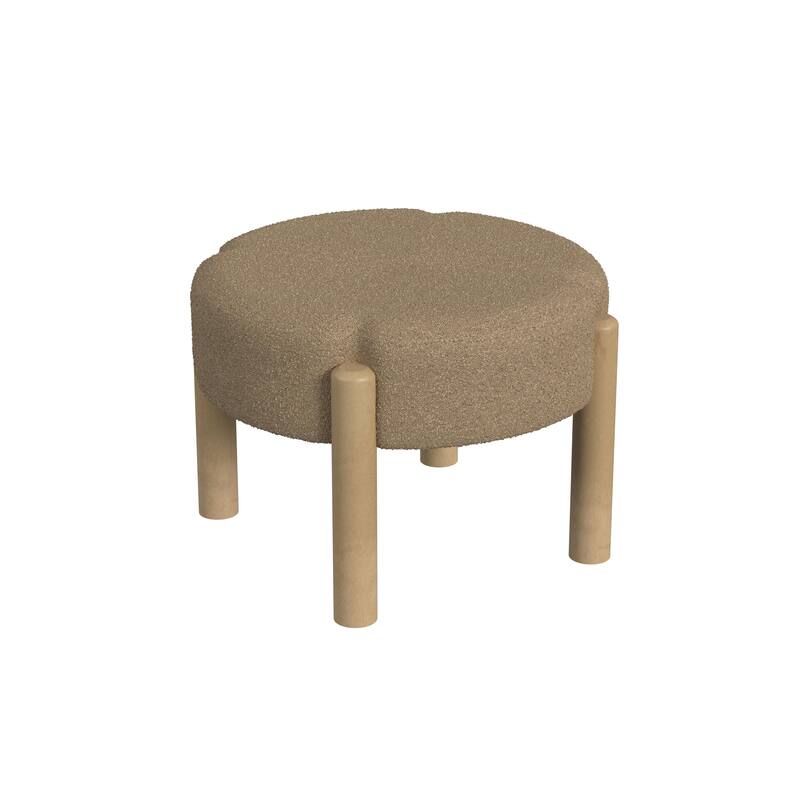 HomePop Luna Modern Ottoman