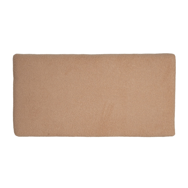 Christopher Knight Home - Modern Comfort Boucle Upholstered Ottoman Bench with Solid Wood Legs