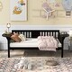 preview thumbnail 3 of 28, Roomfitters Twin Size Daybed with Sturdy Wood Slat Support, Stylish and Functional Design for Compact Spaces Espresso