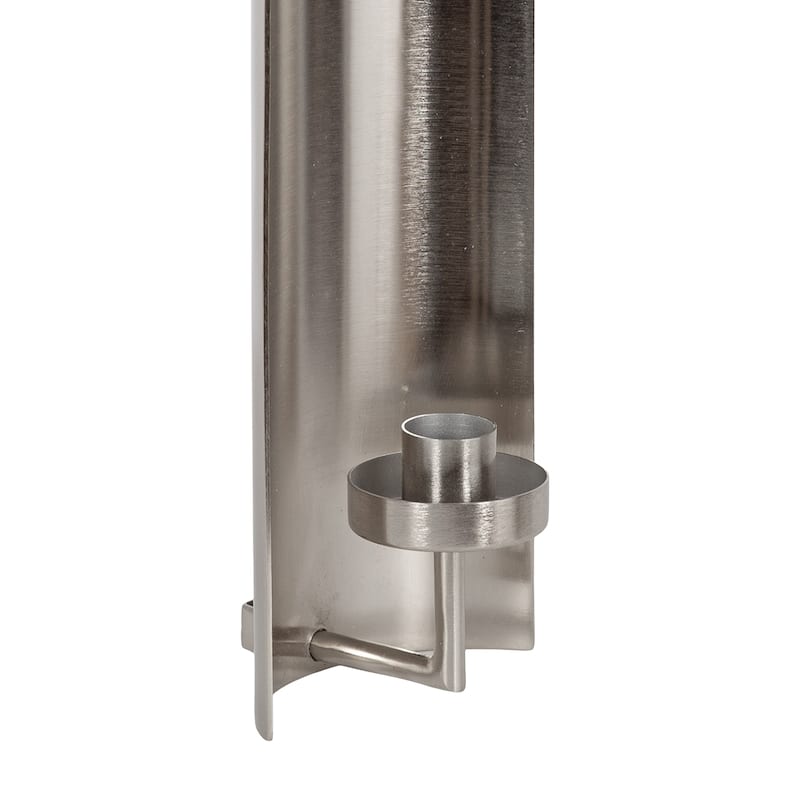 Kate and Laurel Taybron Metal Taper Wall Sconce