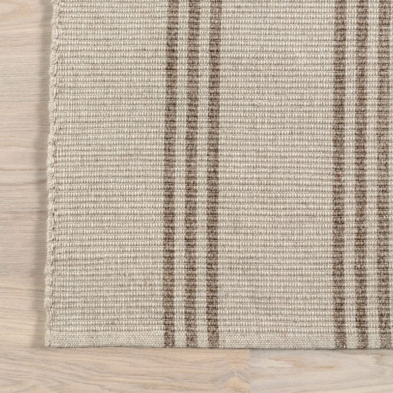 Hawthorn Striped Wool Area Rug