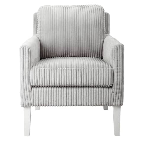 Uttermost Cavalla Grey Accent Chair