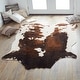 preview thumbnail 16 of 14, Alexander Home Yosemite Faux Cowhide Area Rug 6'2" x 8'