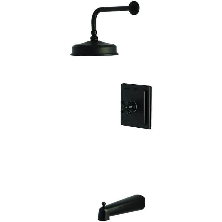 Kingston Brass KB589.AX Revival Tub and Shower Trim Package with 1.8