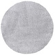 preview thumbnail 67 of 140, SAFAVIEH August Shag Solid 1.2-inch Thick Area Rug 3' Round - Silver