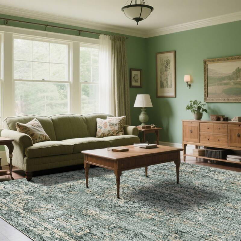 Bohemia Indoor/Outdoor Handmade Classic Perslan Area Rug - 6' x 7'
