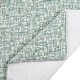 preview thumbnail 4 of 7, HiEnd Accents Keziah Green Textured Pattern Chenille Jacquard Modern Bedding 3 Piece Duvet Cover Set