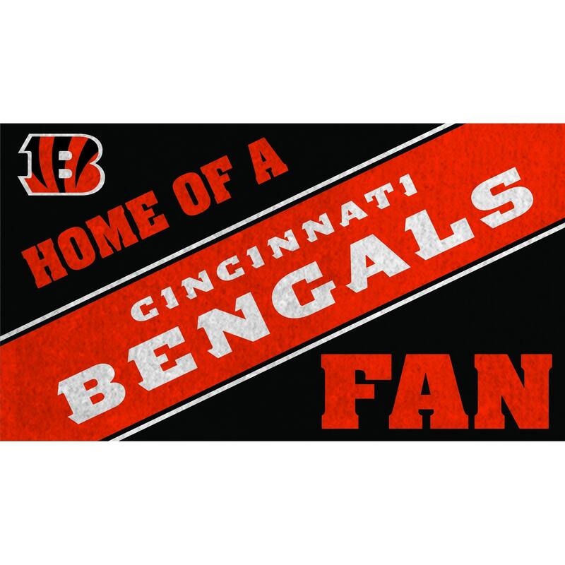 Cincinnati Bengals PVC Door Mat