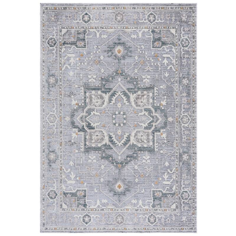 SAFAVIEH Miranda Vildana Traditional Rug - Grey/Ivory Beige - 5' x 8'
