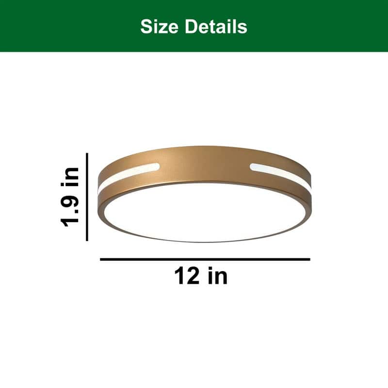 Led remote control ceiling lights gold office ceiling lamp metal ceiling light - N/A