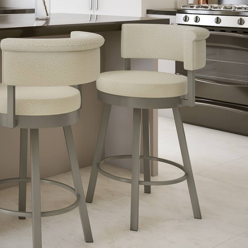 Amisco Rosco Swivel Counter Stool