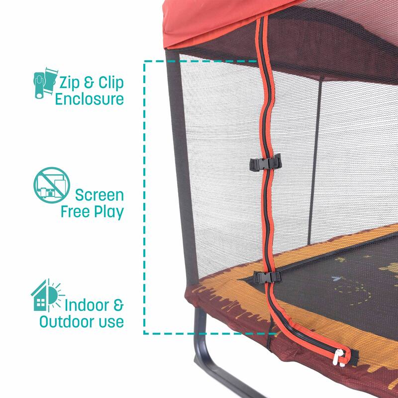 Skywalker Trampolines 6X4' Winnie the Pooh Rectangle trampoline