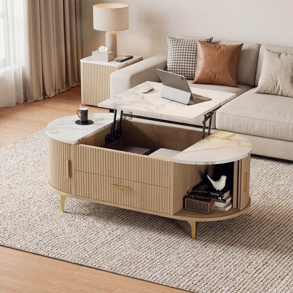 Christopher Knight Home - Nova Lift-Top Coffee Table with Hidden