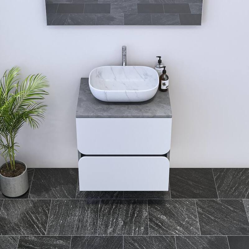 Azurro 2S 60 Floating Bathroom Vanity (24" Width)