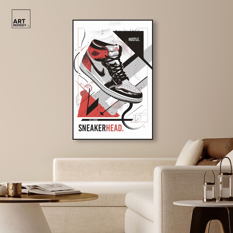 Stylish Sneakerhead Canvas by Art Remedy