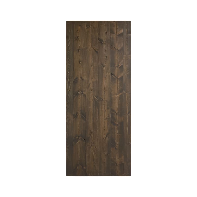 Coast Sequoia 48in/60in/72in/84in x 84in S Series Pine Wood Double Sliding Barn Door With Hardware Kit