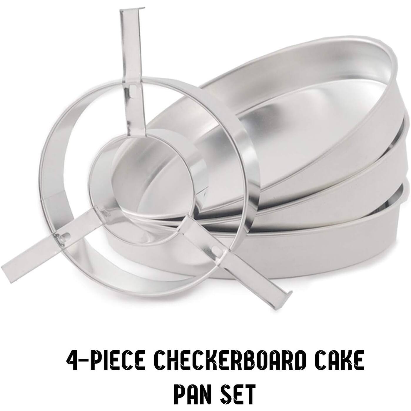 Norpro Checkerboard Cake Pan 4 Piece Set Bed Bath & Beyond 39389637