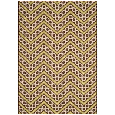 SAFAVIEH Hampton Sylvi Modern Indoor/ Outdoor Waterproof Patio Backyard