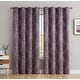 preview thumbnail 28 of 46, HLC.me Paris Paisley Print Light Reducing Filtering Grommet Window Curtain Panels - Set of 2