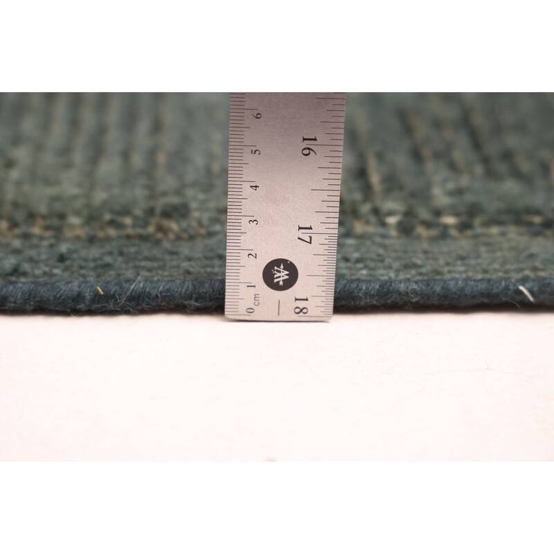 ECARPETGALLERY Hand-knotted Pak Finest Marrakesh Dark Green Wool Rug - 9'3 x 12'1