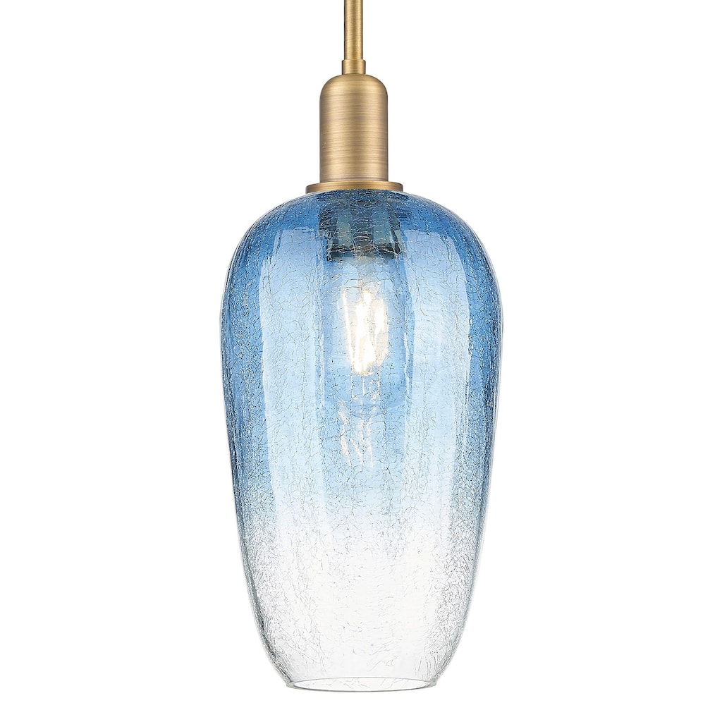 Innovations Lighting 716-1S-G484-7SB Brookhaven Flute 7" Wide Mini