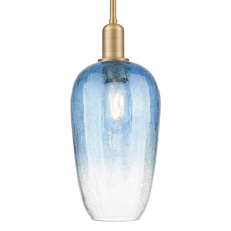 Innovations Lighting 716-1S-G484-7SB Brookhaven Flute 7" Wide Mini