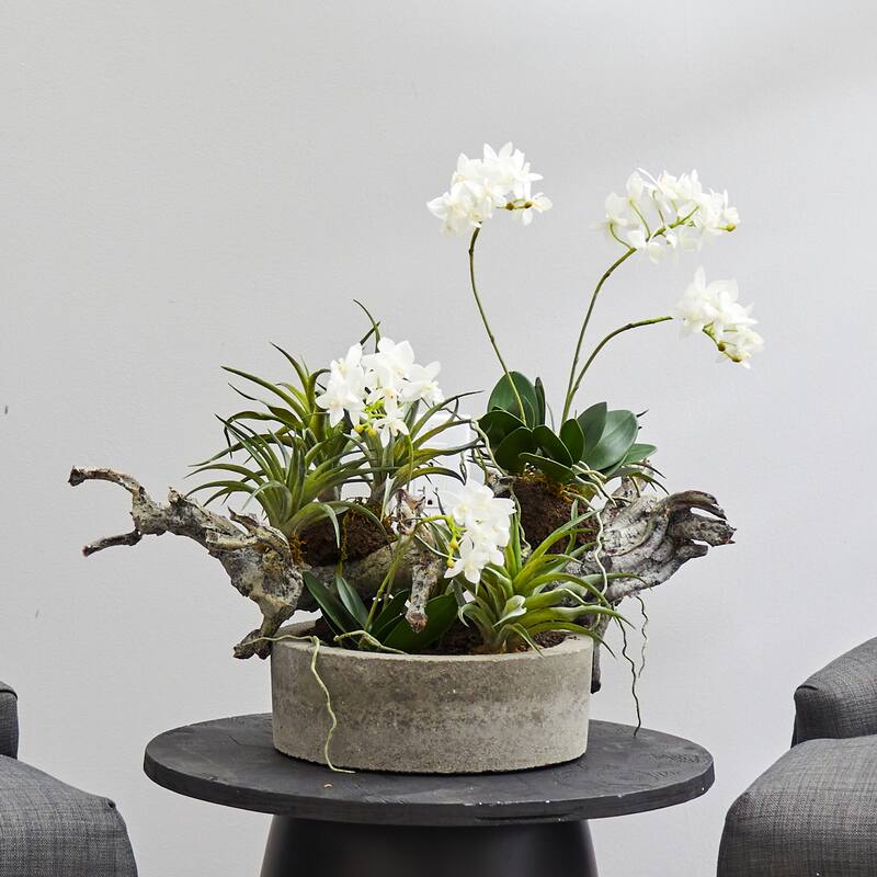 Rustic Succulent Decor Vase