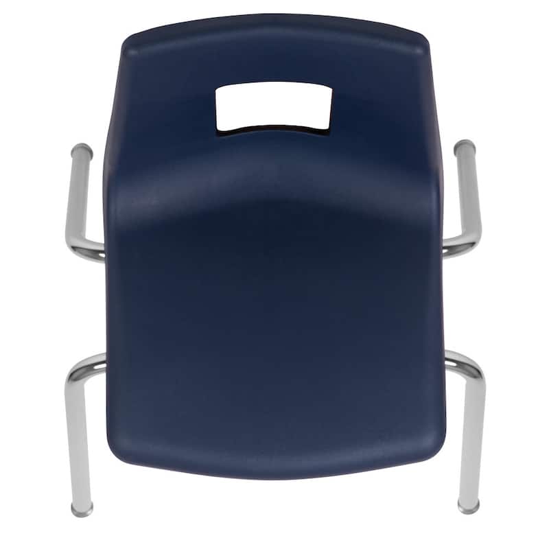 Student Stack Chair 18"H Seat - Classroom Chair for Middle-High-Adults
