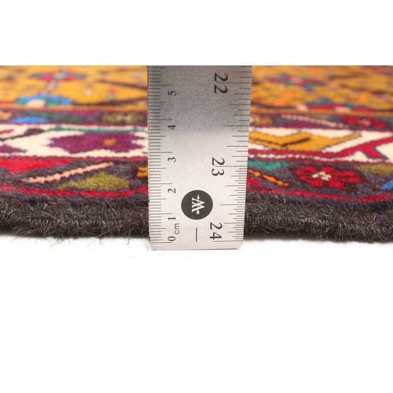 ECARPETGALLERY Hand-knotted Teimani Olive Wool Rug - 2'8 x 4'2