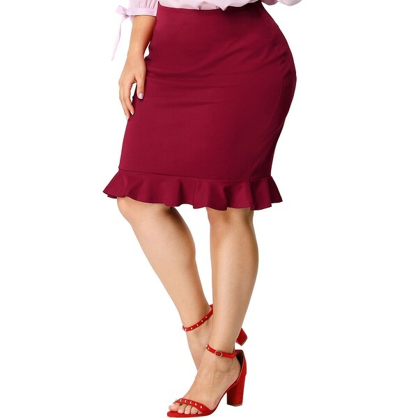 mini pencil skirt zipper