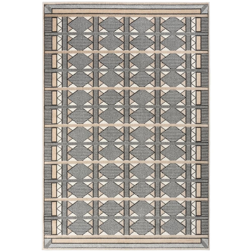 Nourison Nordic Indoor only Geometric Area Rug