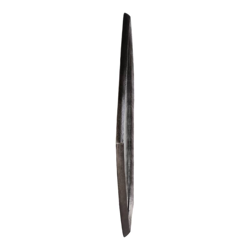 Metal Aluminum Wall Mirror Sculptural Modern Edge - 35" Bronze - 21.25" x 1" x 34.5"