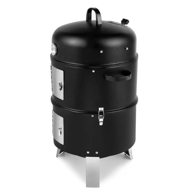 Black Metal Charcoal Smoke Double Layer