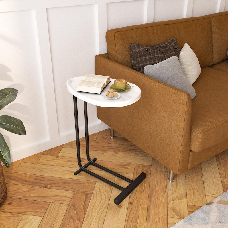 C-Shaped Side Table Sofa Tables