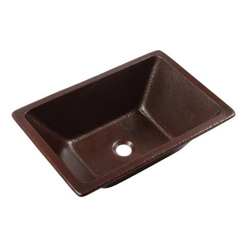 Hawking 20" Dual Flex Bathroom Sink in Copper
